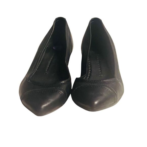 Frye Shoes - Frye Alicia Black Ballet Flats Size 8 Slip On Leather Shoes